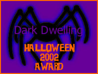 Dark Dwelling Hallowe'en Award!