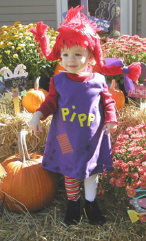 Erin as Pippy!