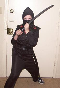 Ryan as a Ninja