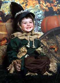 Dakota as a Scarecrow