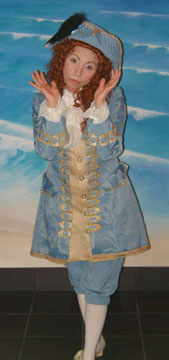 Jean in 18th c. Costume!