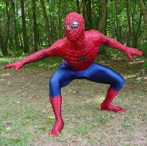 Tim S. as Spiderman